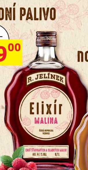 R. JELÍNEK Elixír MALINA  0,7L
