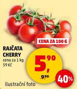 RAJČATA CHERRY, 100 g
