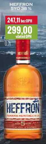 HEFFRON 5YO 38% 0,7l