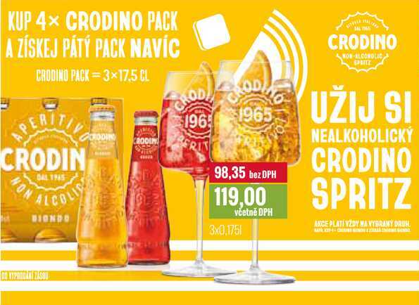 CRODINO PACK 3x 0,175l