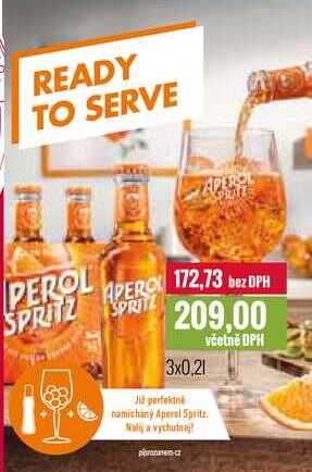 APEROL SPRITZ 3x 0,2l