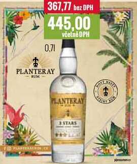 PLANTERAY RUM 0,7l