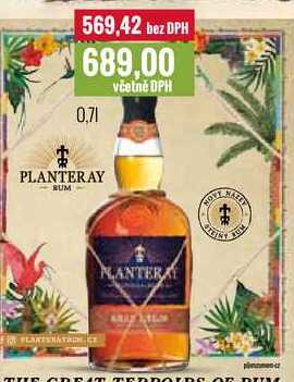 PLANTERAY RUM 0,7l