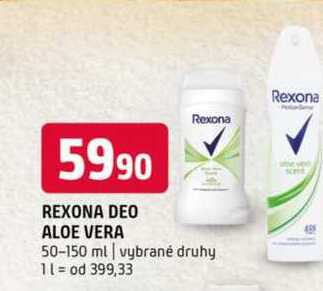 Rexona 50-150 ml vybrané druhy
