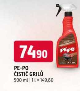 PE-PO ČISTIČ GRILŮ 500 ml 