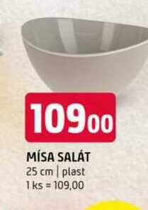 MÍSA SALÁT 25 cm plast 