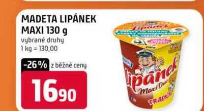 Madeta Lipánek 130 g