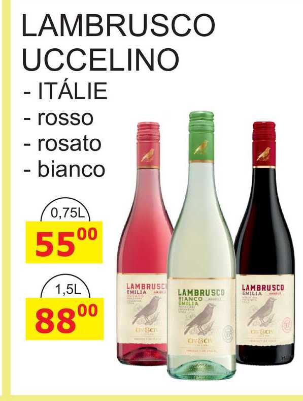 LAMBRUSCO UCCELINO 1,5L 