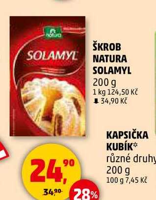 ŠKROB NATURA SOLAMYL, 200 g 