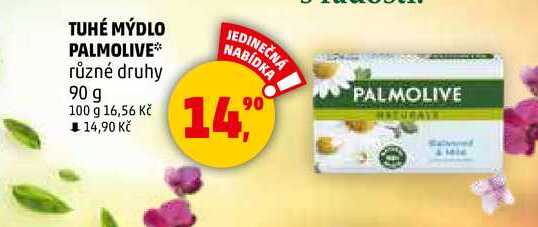 TUHÉ MÝDLO PALMOLIVE různé druhy, 90 g
