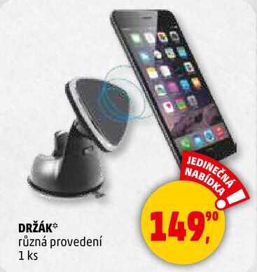 DRŽÁK různá provedení, 1 ks 