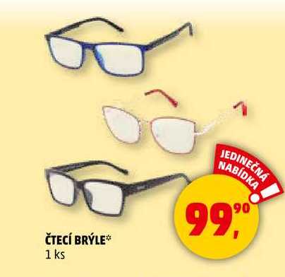 ČTECÍ BRÝLE, 1 ks