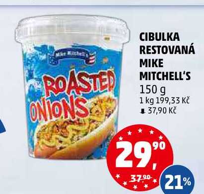 CIBULKA RESTOVANÁ MIKE MITCHELL'S, 150 g 