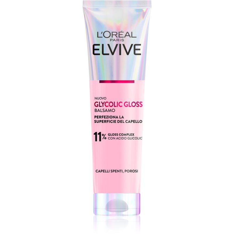L’Oréal Paris Elseve Glycolic Gloss balzám na vlasy pro lesk a hebkost vlasů 150 ml
