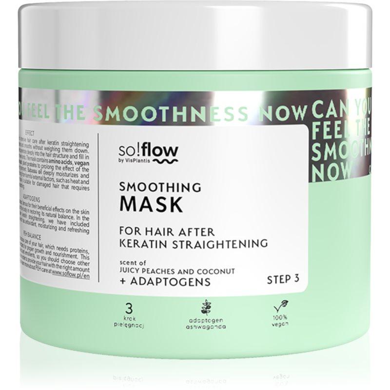 so!flow After Keratin Straightering maska na vlasy 400 ml