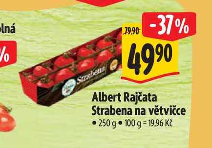  Albert Rajčata Strabena na větvičce 250 g 