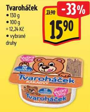 Tvaroháček, 130 g