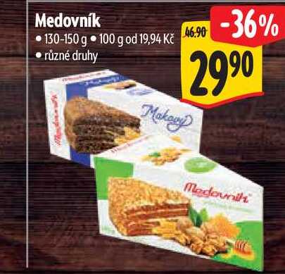 Medovník 130-150 g 