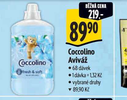  Coccolino Aviváž 68 dávek
