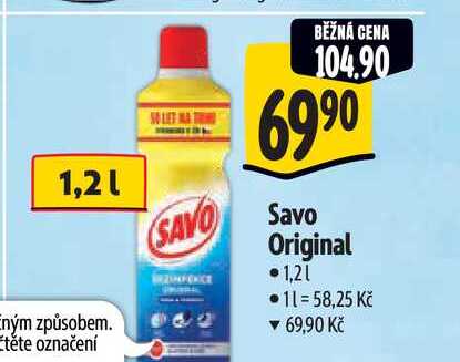   Savo Original 1,2 l