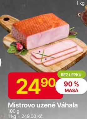Váhala Mistrovo uzené 100 g