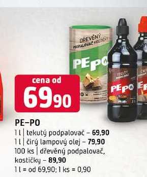 Pe-po vybrané druhy