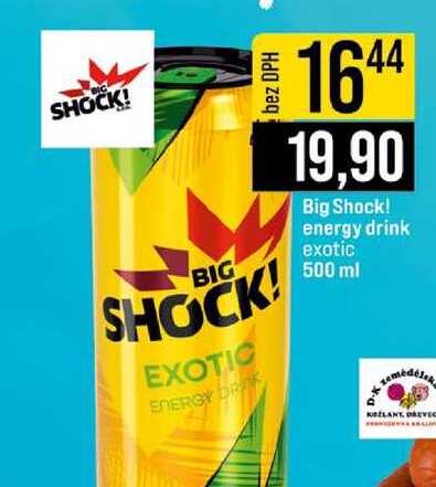Big Shock! energy drink exotic 500 ml 