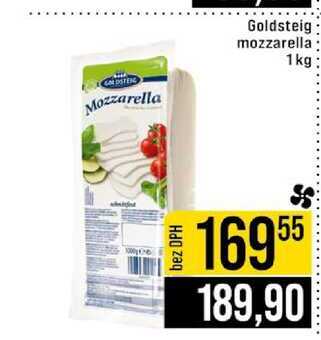 Goldsteig mozzarella 1kg 