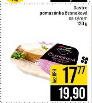 Gastro pomazánka česneková se sýrem 120 g