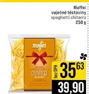 Maffei vaječné těstoviny spaghetti chitarra 250 g