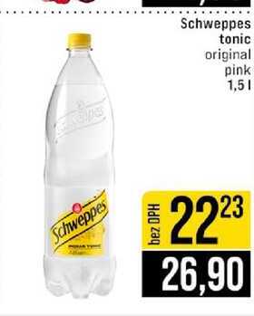 Schweppes tonic original Repe pink 1,5l