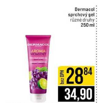 Dermacol sprchový gel různé druhy 250 ml 