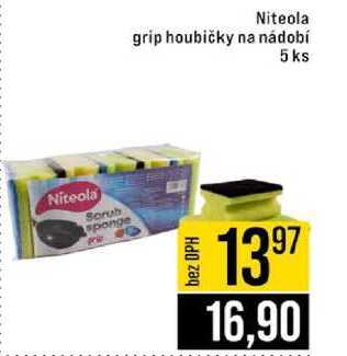 Niteola grip houbičky na nádobí 5 ks
