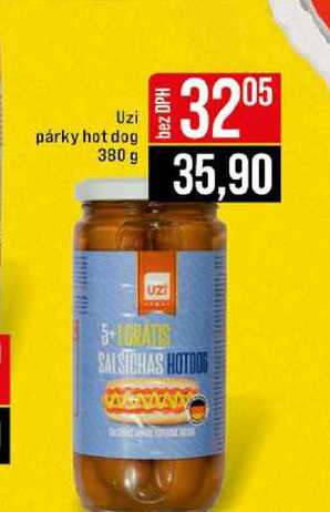 Uzi párky hot dog 380 g