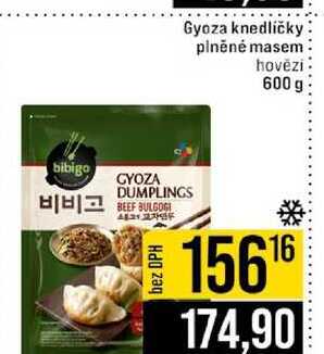 Gyoza knedlíčky plněné masem hovězí 600 g 