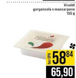 Vivaldi 150 g gorgonzola s mascarpone 