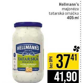 Hellmann's majonéza tatarská omáčka 405 ml 