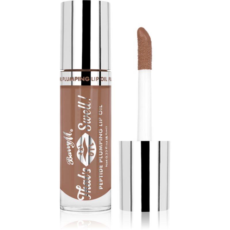 Barry M That's Swell! Peptide Plumping Lip Oil olej na rty pro objem odstín Taupe Touch 6.5 ml