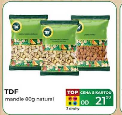 TDF mandle 80g natural 