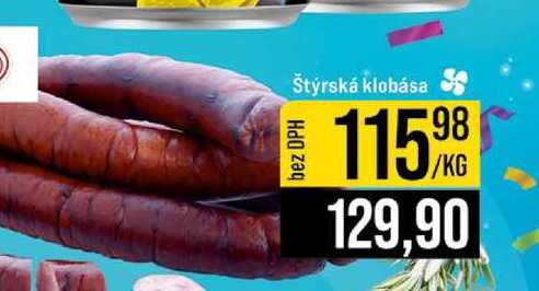 Štýrská klobása 1kg