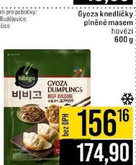 Gyoza knedlíčky plněné masem hovězí 600 g 