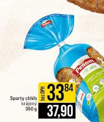 Sporty chléb krájený 350 g