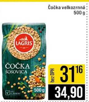 Čočka velkozrnná 500 g 