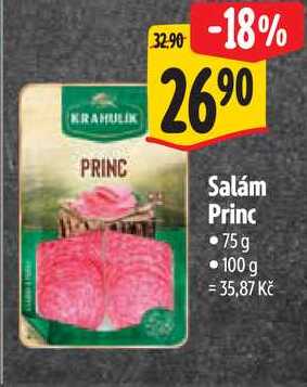 Salám Princ, 75 g