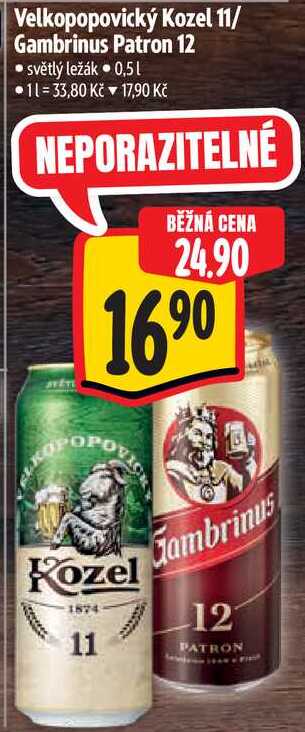 Gambrinus Patron 12, 0,5 l