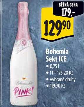Bohemia Sekt ICE, 0,75 l