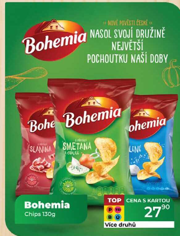 Bohemia Chips 130g 