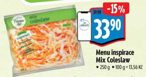 Menu inspirace Mix Coleslaw, 250 g