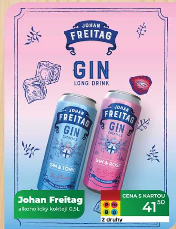 Johan Freitag alkoholický koktejl 0,5L 