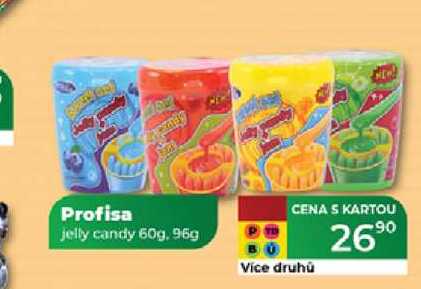 Profisa jelly candy 60g, 96g